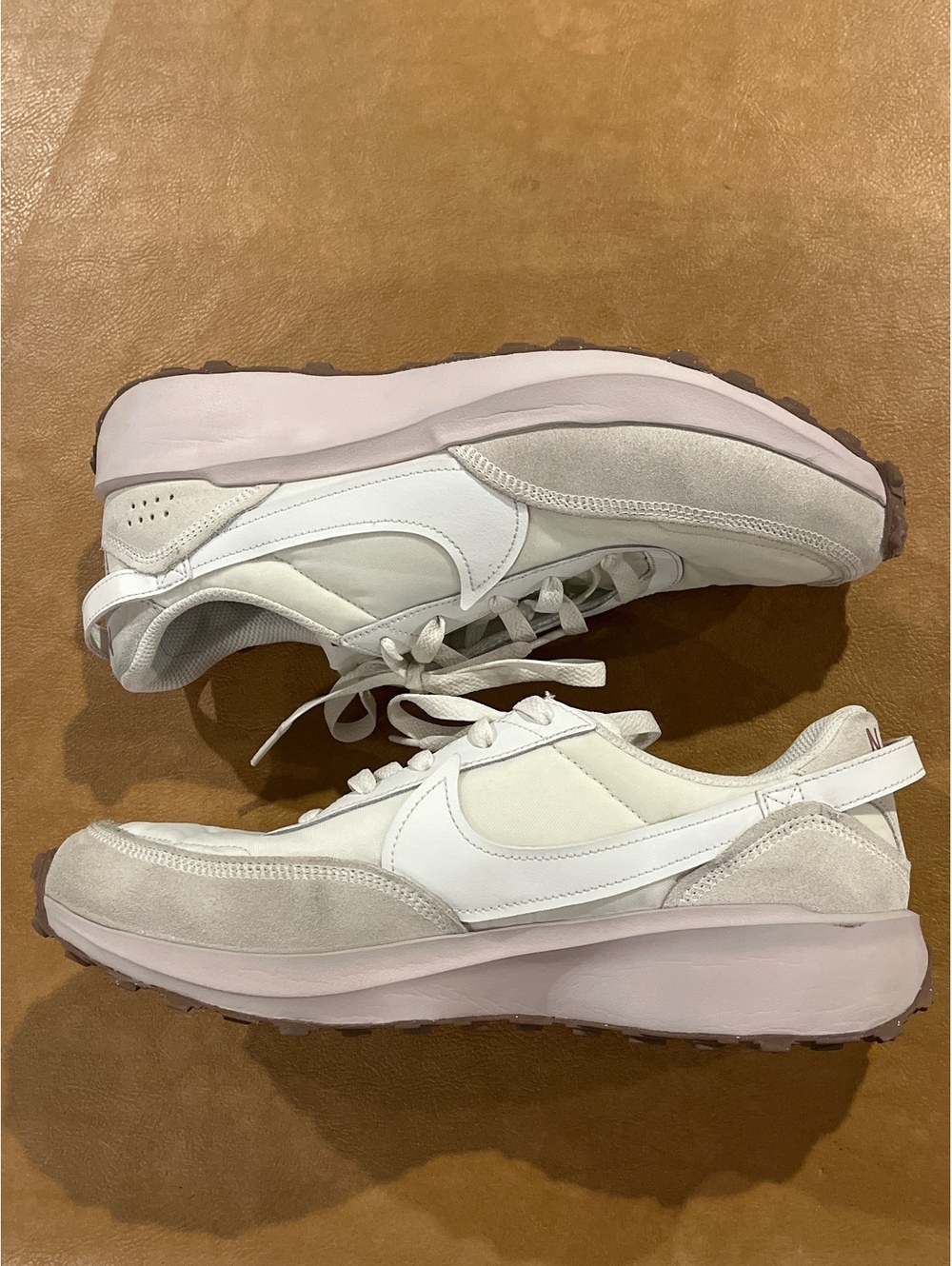 Nike Waffle Debut Shoes Summit White / Smokey Mauve (Women’s 11) - Picture 2 of 6